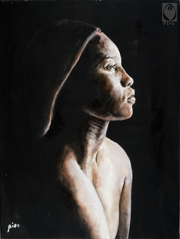 oil on canvas - olio su tela di Piro